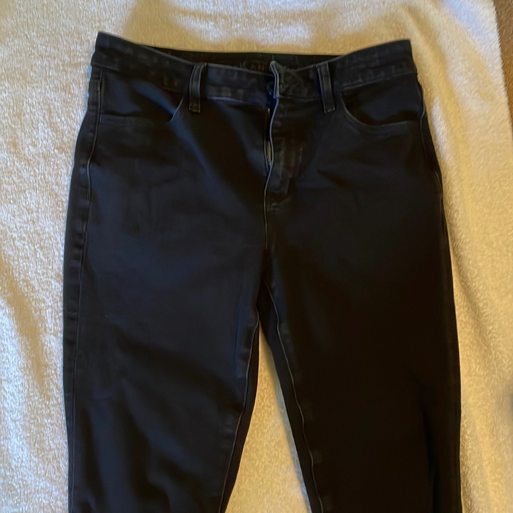 American eagle black jeans stretch, skinny